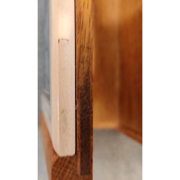 Vtg US Dept Of Interior & Agriculture Bird Duck Stamp Theme Wooden Napkin Holder - Picture 10 of 15